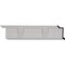 Ekena Millwork SAMPLE - 5 3/4"H x 3 7/8"P x 6 3/4"F x 12"L, (10 5/8" Repeat), Dentil With Bead Crown Moulding SAMPLE-MLD06X03X06DE - alternate 1